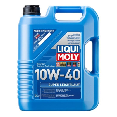 LIQUI MOLY MOLY OLEJ 10W40 5L SUPER LEICHTLAUF/ 505.00/ 229.1