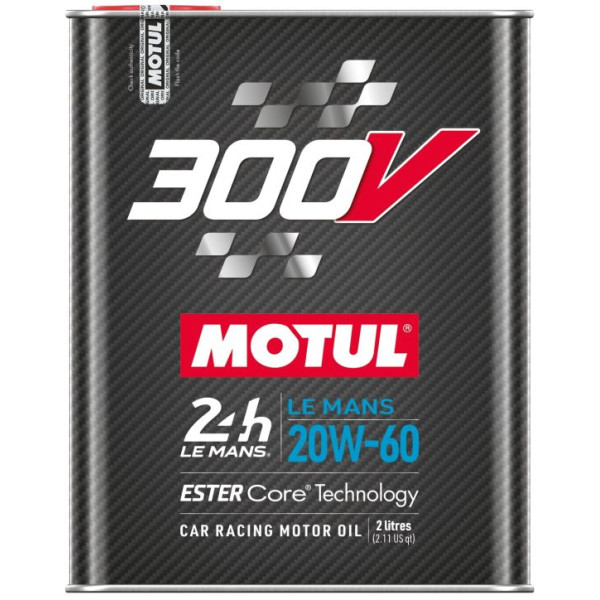 MOTUL OLEJ 20W60 2L 300V LEWY MANS/ ESTER CORE TECHNOLOGY