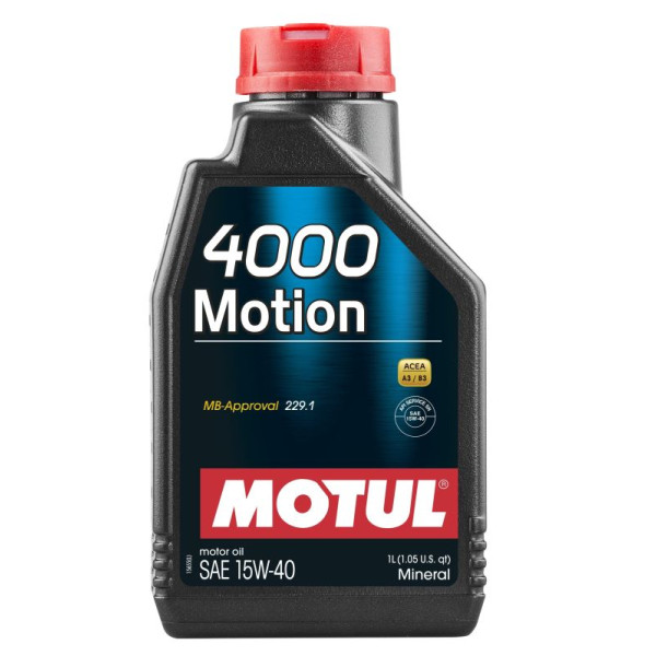 MOTUL OLEJ 15W40 1L 4000 MOTION/ 229.1