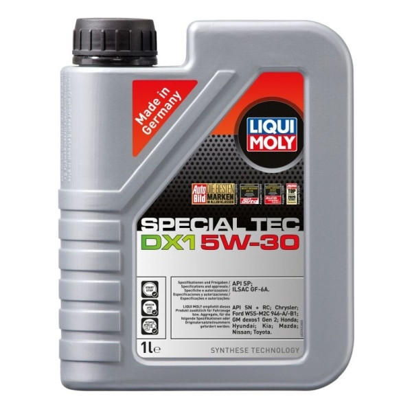 LIQUI MOLY OLEJ 5W30 1L SPECIAL TEC DX1 / DEX 1 GEN2 / SN/RC / WSS-M2C 946-A / GF-6A