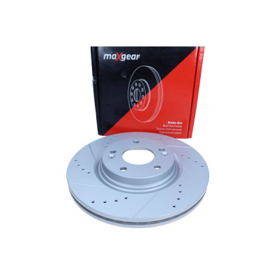 MAXGEAR TARCZA HAMULCOWA HYUNDAI PRZÓD I30/TUCSON 1,0-2,0 15- NAWIERCANA I NACINANA