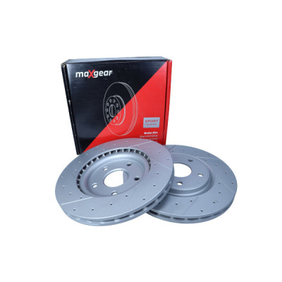 MAXGEAR TARCZA HAMULCOWA FIAT PRZÓD FREEMONT 2,0 JTD/2,4-3,6 11- NAWIERCANA I NACINANA
