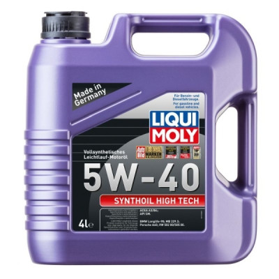 LIQUI MOLY OLEJ 5W40 4L SYNTHOIL HIGH TECH/ 229.1/ 502.00 505.00