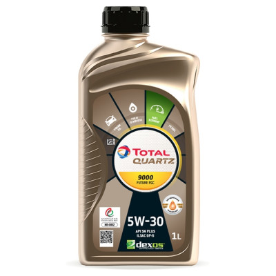 TOTAL OLEJ QUARTZ 5W30 1L 9000 FUTURE FGC SN+ / GF5 / DEXOS1 GEN2 / WSS M2C 946 B1 / MS-6395