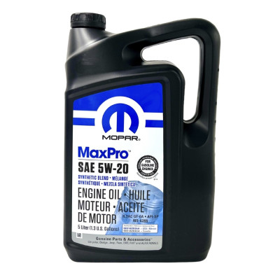 MOPAR OLEJ 5W20 5L/ MS-6395/ CHRYSLER JEEP DODGE RAM