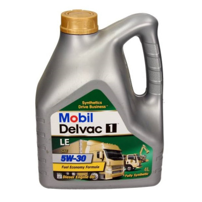 MOBIL OLEJ 5W30 4L DELVAC 1 LE / ULTRA PRO V2 / 235.28 228.51 228.31 / SAMOCHODY CIĘŻAROWE