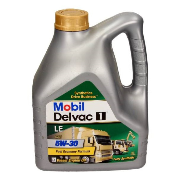 MOBIL OLEJ 5W30 4L DELVAC 1 LE / ULTRA PRO V2 / 235.28 228.51 228.31 / SAMOCHODY CIĘŻAROWE