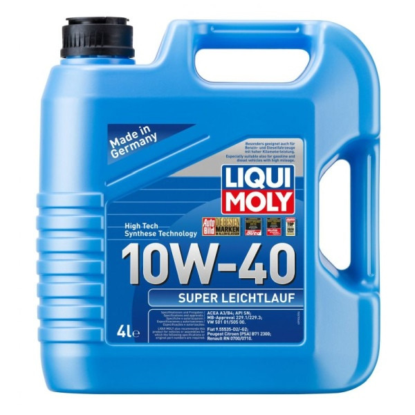 LIQUI MOLY OLEJ 10W40 4L SUPER LEICHTLAUF/ 505.00/ 229.1