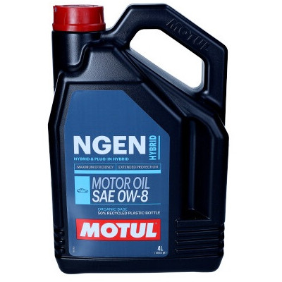 MOTUL OLEJ 0W8 4L NGEN HYBRID