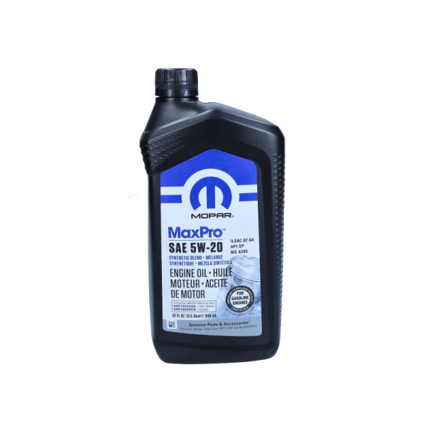 MOPAR OLEJ 5W20 0,946L/ MS-6395/ CHRYSLER JEEP DODGE RAM