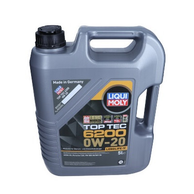 LIQUI MOLY OLEJ 0W20 5L TOP TEC 6200/ 508.00/ 509.00