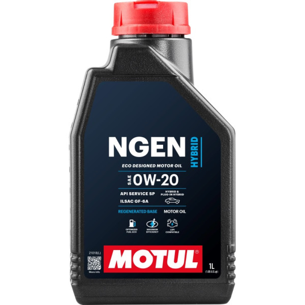 MOTUL OLEJ 0W20 1L NGEN HYBRID/ SP-RC/ GF-6A