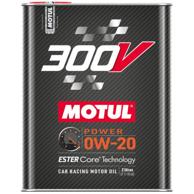 MOTUL OLEJ 0W20 2L 300V POWER/ ESTER CORE TECHNOLOGY