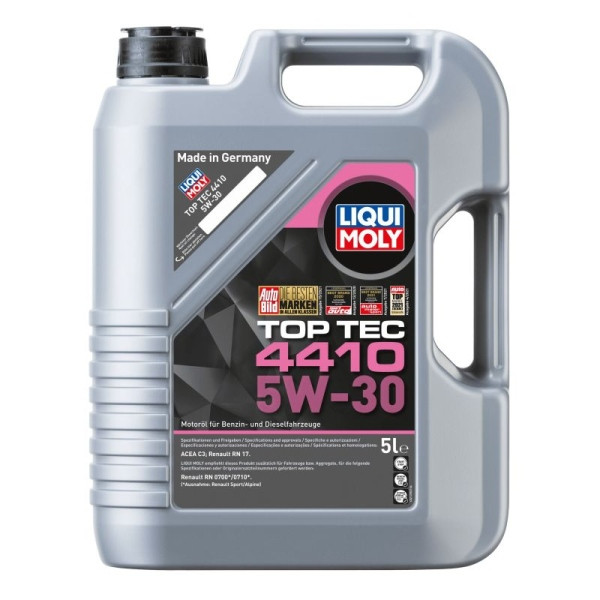 LIQUI MOLY OLEJ 5W30 5L TOP TEC 4410/ C3/ RN17