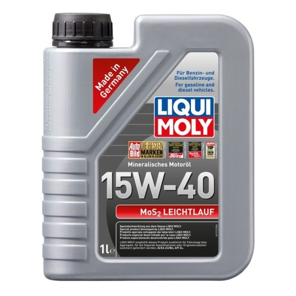 LIQUI MOLY OLEJ 15W40 1L MOS2 LEICHTLAUF SUPER A3/B4