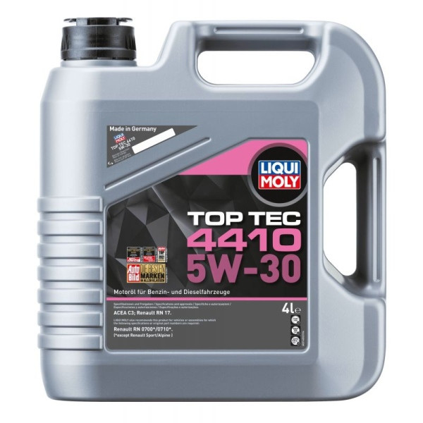 LIQUI MOLY OLEJ 5W30 4L TOP TEC 4410/ C3/ RN17