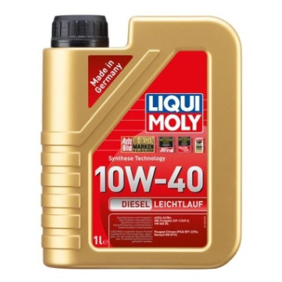 LIQUI MOLY OLEJ 10W40 1L DIESEL LEICHTLAUF HD/ 229.1/ 505.00