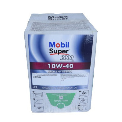 MOBIL OLEJ SUPER 10W40 20L 2000X1 BAG IN BOX/ SL/CF/ 501.01 505.00