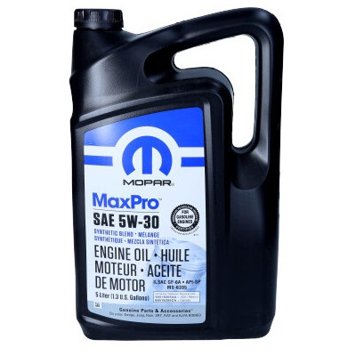 MOPAR OLEJ 5W30 5L/ SM/ MS-6395/ CHRYSLER JEEP DODGE RAM