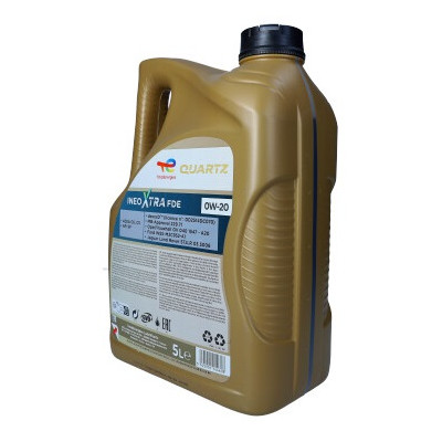 TOTAL OLEJ 0W20 5L QUARTZ INEO XTRA FDE / C6/C5 / SP / DEXOS D / 229.71 / WSS-M2C952-A1 / STJLR 03.5006