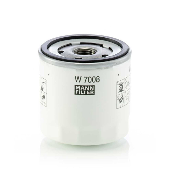 MANN FILTER FILTR OLEJU FORD B-MAX, FOCUS I,II,III, FIESTA IV,V,VI, C-MAX II, MAZDA 2, VOLVO C30,V40, V50,V60 I, V70 III 08.95-