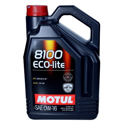 MOTUL OLEJ 0W16 5L 8100 ECO LITE/ SP/ GF-6B