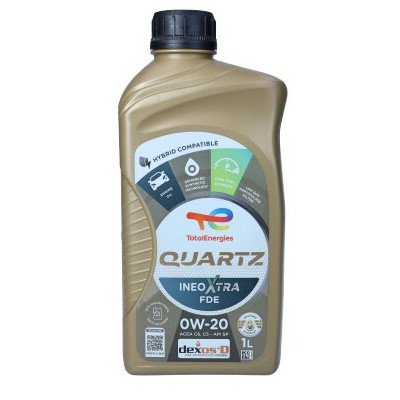 TOTAL OLEJ 0W20 1L QUARTZ INEO XTRA FDE / C6/C5 / SP / DEXOS D / 229.71 / WSS-M2C952-A1 / STJLR 03.5006