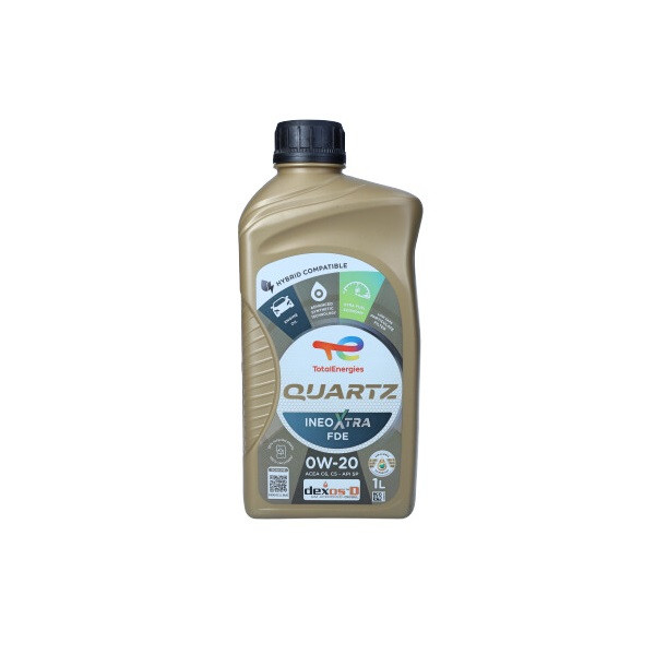 TOTAL OLEJ 0W20 1L QUARTZ INEO XTRA FDE / C6/C5 / SP / DEXOS D / 229.71 / WSS-M2C952-A1 / STJLR 03.5006