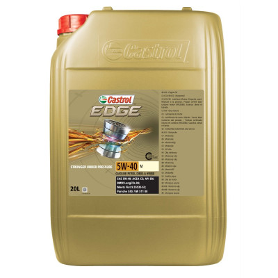 CASTROL OLEJ 5W40 20L EDGE M / C3 / SN / LL04 / 9.55535-S2 / C40 / 511.00