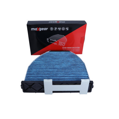 MAXGEAR FILTR KABINY DB W204/W212 07- OBUDOWA PLASTIKOWA "SILVER CARBON" Z JONAMI SREBRA I WĘGLEM AKTYWNYM