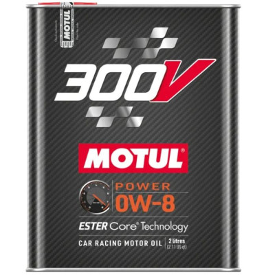 MOTUL OLEJ 0W8 2L 300V POWER/ ESTER CORE TECHNOLOGY