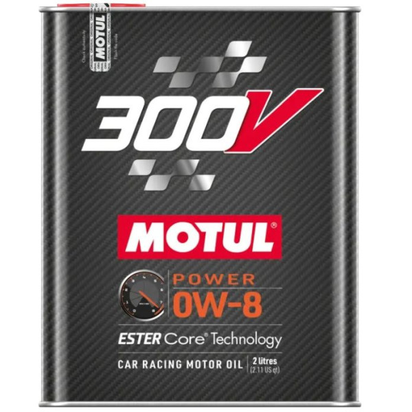 MOTUL OLEJ 0W8 2L 300V POWER/ ESTER CORE TECHNOLOGY