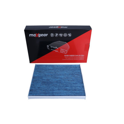 MAXGEAR FILTR KABINY TOYOTA AVENSIS 03-/COROLLA 02-09 UK "SILVER CARBON" Z JONAMI SREBRA I WĘGLEM AKTYWNYM