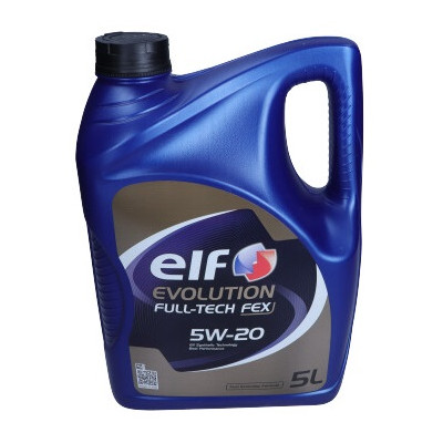 ELF OLEJ 5W20 5L EVOLUTION FULL TECH FEX / C5 / 1.0 ECOBOOST / SN / WSS-M2C-948-B / JAGUAR: STJLR.03.5004