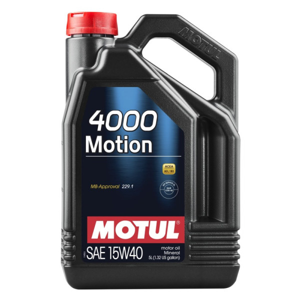 MOTUL OLEJ 15W40 4L 4000 MOTION/ 229.1