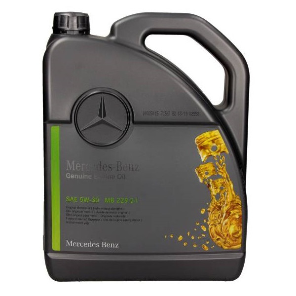 OLEJ MERCEDES 5W30 5L DPF/ MB 229.51 C3
