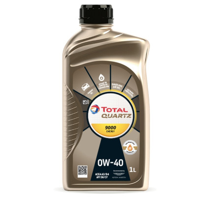 TOTAL OLEJ QUARTZ 0W40 1L QUARTZ 9000 ENERGY A3/B4 / SN/CF / 502.00 505.00 / 229.5 / WSS M2C 927-A / A40