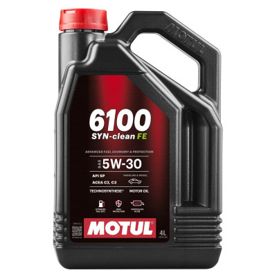 MOTUL OLEJ 5W30 4L 6100 SYN-CLEAN FE/ C2/C3/ SP