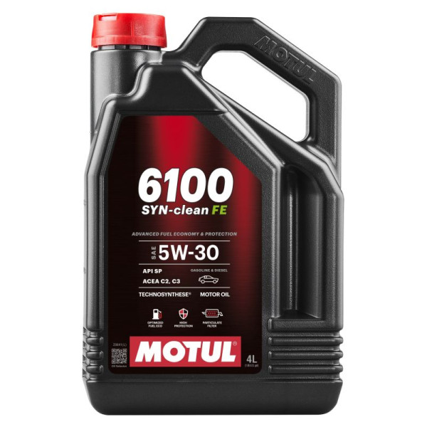 MOTUL OLEJ 5W30 4L 6100 SYN-CLEAN FE/ C2/C3/ SP