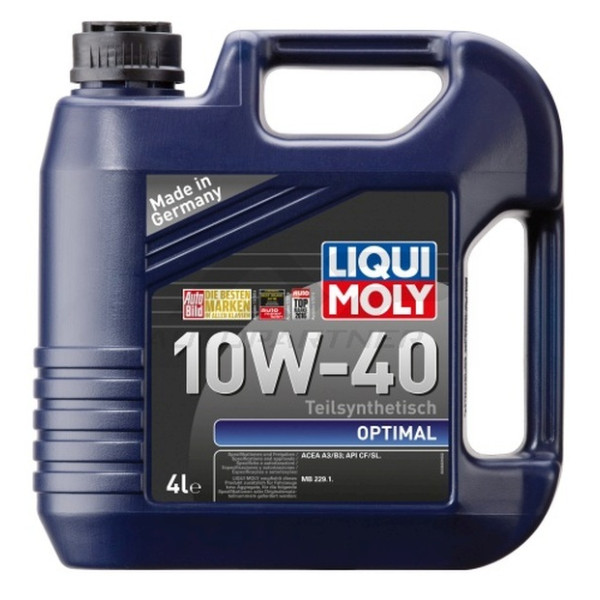 LIQUI MOLY OLEJ 10W40 4L OPTIMAL/ 229.3/ 505.00