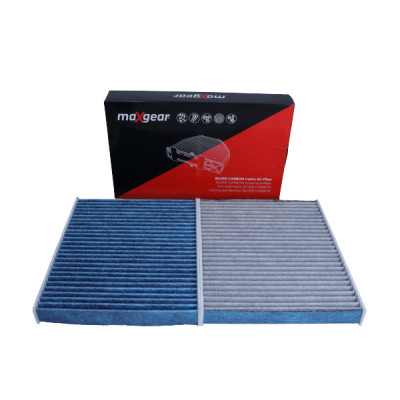 MAXGEAR FILTR KABINY BMW F01/02/10 !!!KPL 2 SZT!!! "SILVER CARBON" Z JONAMI SREBRA I WĘGLEM AKTYWNYM
