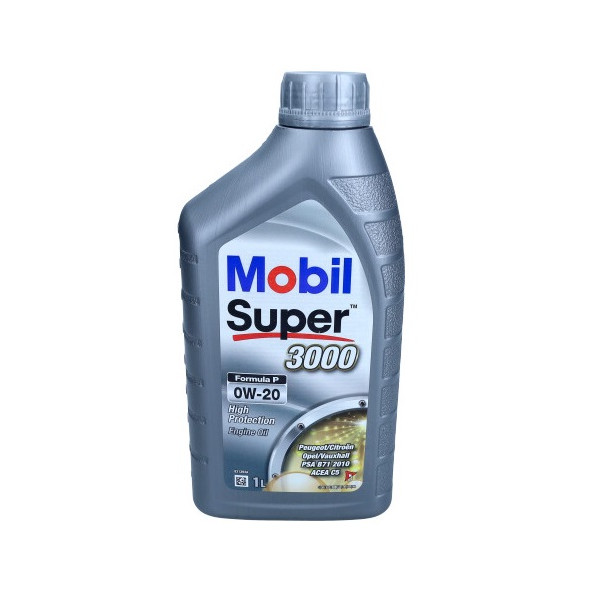MOBIL OLEJ SUPER 0W20 1L 3000 FORMULA P/ C5/ B71 2010