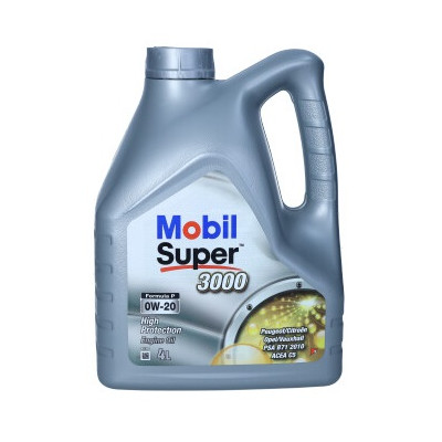 MOBIL OLEJ SUPER 0W20 4L 3000 FORMULA P/ C5/ B71 2010
