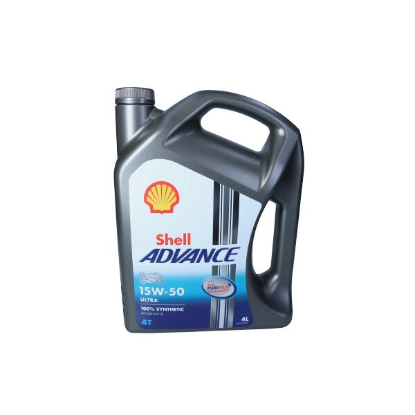 SHELL OLEJ 15W50 4L ADVANCE ULTRA 4T/ MOTOCYKLE