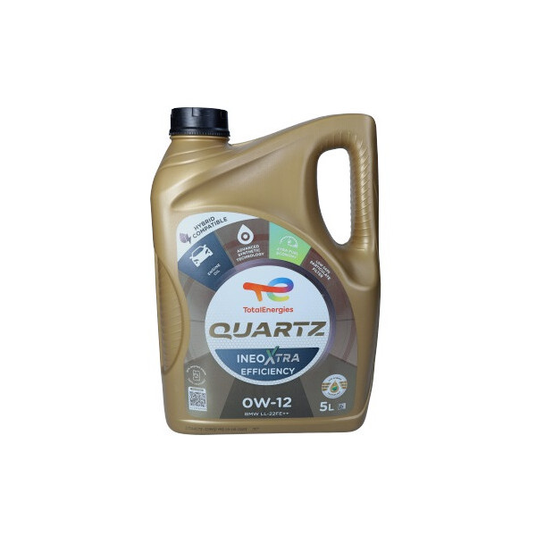TOTAL OLEJ QUARTZ 0W12 5L INEO XTRA EFFICIENCY/ BMW LL-22FE++