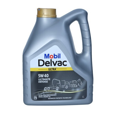 OLEJ MOBIL 5W40 4L DELVAC ULTRA ULTIMATE DEFENSE / CI-4 PLUS / RLD-2 / VDS-3 / M3277/3377 / 228.5 / E4/E7