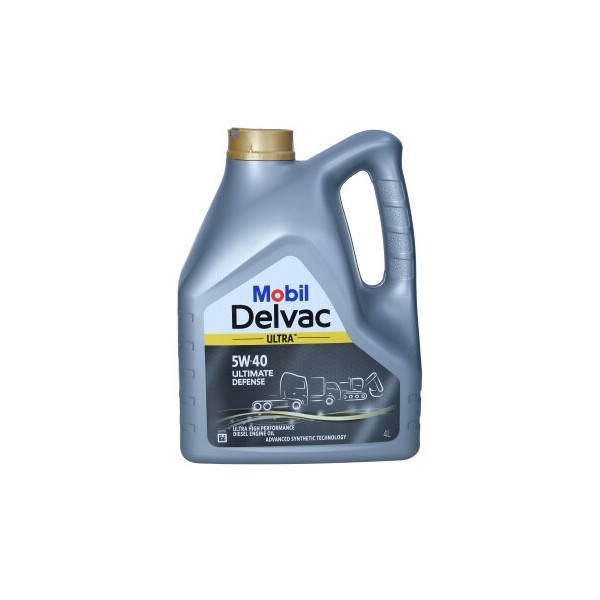 OLEJ MOBIL 5W40 4L DELVAC ULTRA ULTIMATE DEFENSE / CI-4 PLUS / RLD-2 / VDS-3 / M3277/3377 / 228.5 / E4/E7