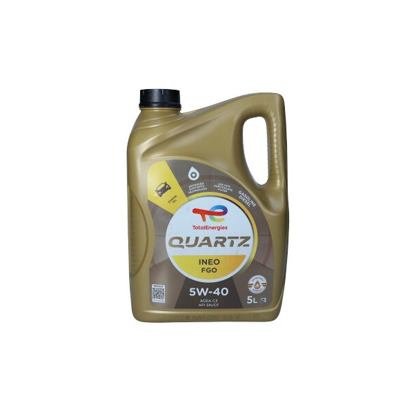 TOTAL OLEJ QUARTZ 5W40 5L / SN / C3 / C40 / 511.00 / 229.52 / RN0710 / LL04 / OV 040 1547-D40 / 9.55535-S2 / DEX2