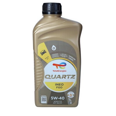 TOTAL OLEJ QUARTZ 5W40 1L / SN / C3 / C40 / 511.00 / 229.52 / RN0710 / LL04 / OV 040 1547-D40 / 9.55535-S2 / DEX2