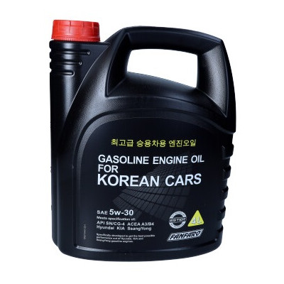 FANFARO OLEJ DO KIA/HYUNDAI 5W30 4L A3/B4/ SN/CG-4/ OPAKOWANIE PLASTIKOWE